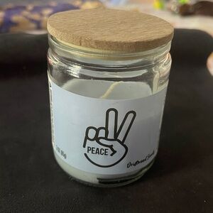 DRIFTWOOD Blue Scented Candle Jar